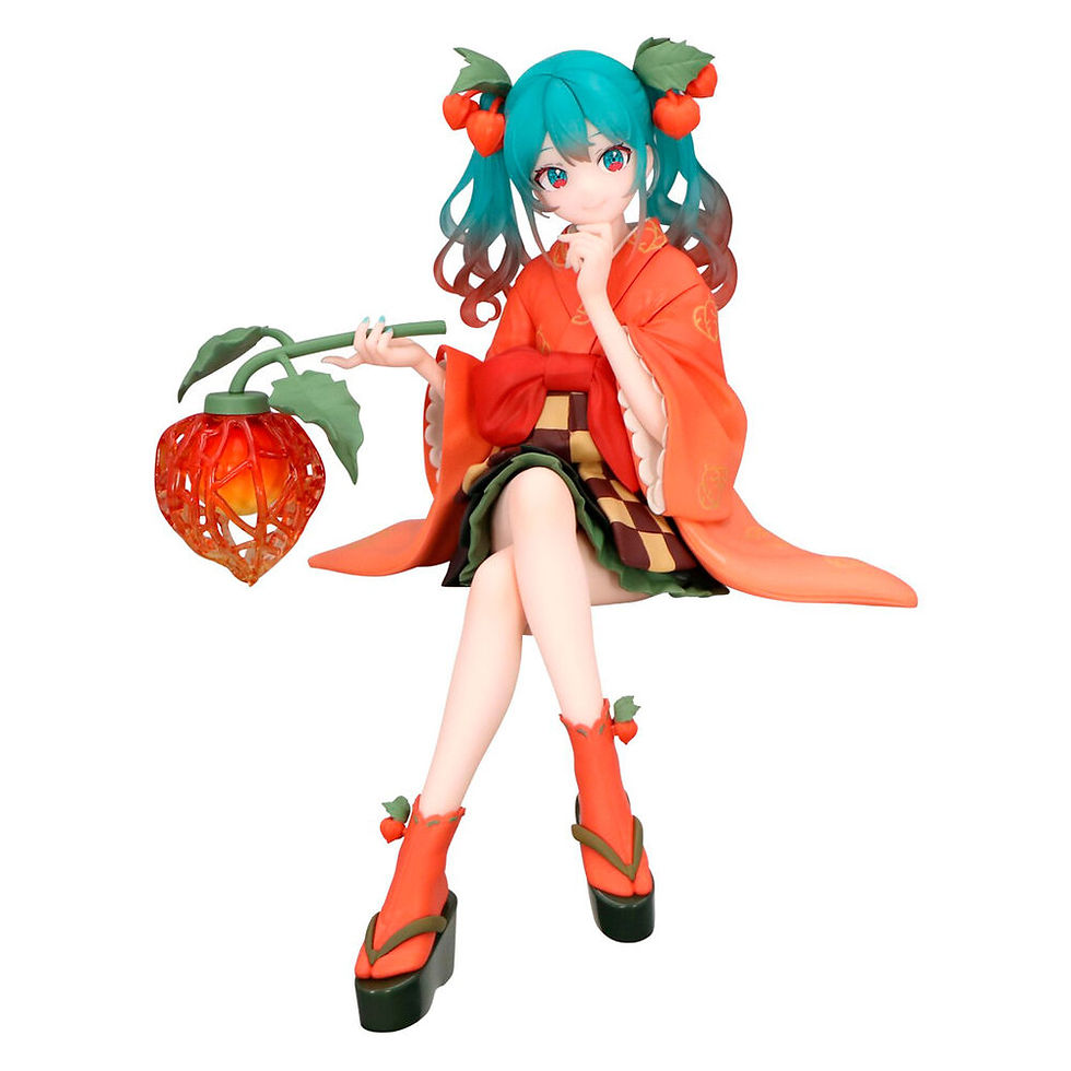 Hatsune Miku Flower Fairy Winter Cherry Noodle Stopper figure 15cm