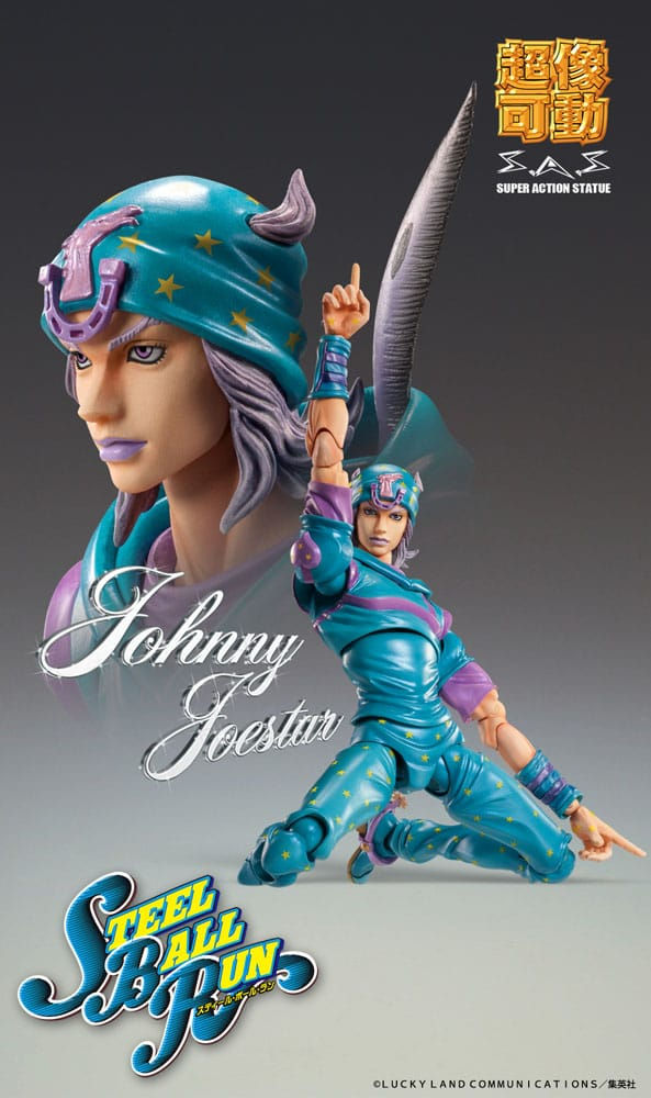 Miniatura: JoJo's Bizarre Adv Pt7 Steel Ball Run Super Figure Chozokado Johnny Joestar II