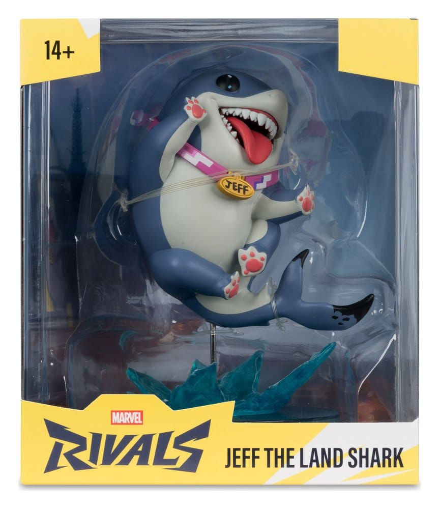 Miniatura: Marvel Rivals Collection Gamerverse 1/10 Action Figure Jeff The Land Shark 20 cm