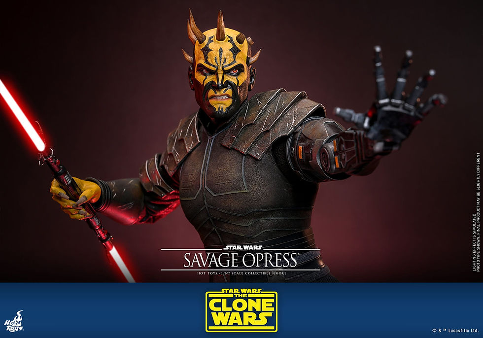 Miniatura: Star Wars: The Clone Wars Action Figure 1/6 Savage Opress 34 cm