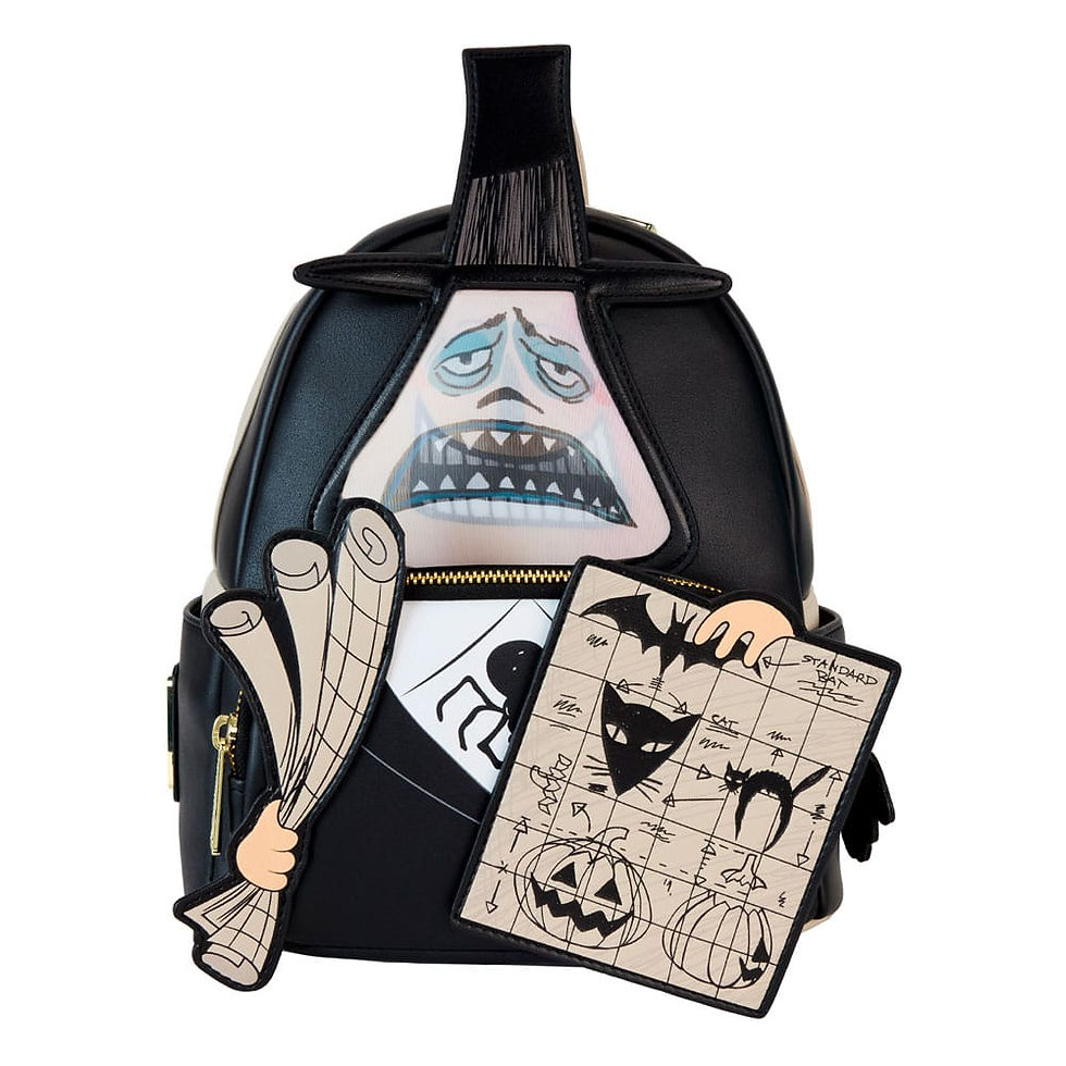 Nightmare before Christmas Loungefly Mini Backpack Major wHalloween Plan Cosplay