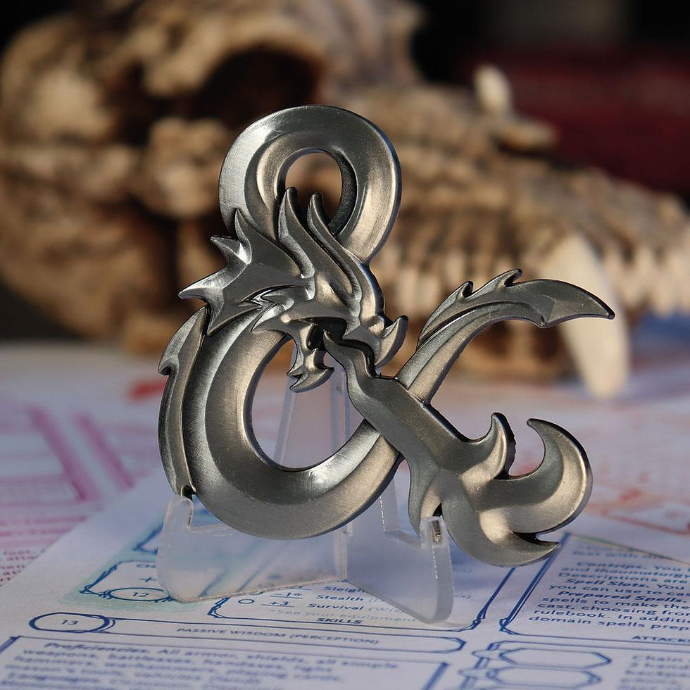 Miniatura: Dungeons & Dragons Medallion Ampersand Limited Edition