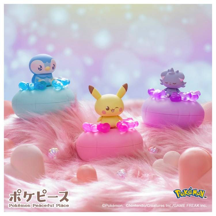 Thumbnail: Pokémon PokéPeace: Piplup Peaceful Doll - Full of Hearts [Takara Tomy]
