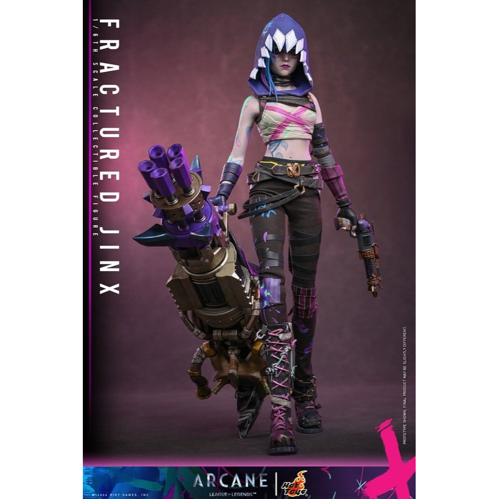 Arcane Action Figure 1/6 Fractured Jinx 28 cm