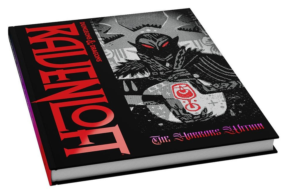Miniatura: Dungeons & Dragons RPG Ravenloft: The Horrors Within Book (Alternate Cover) *Eng
