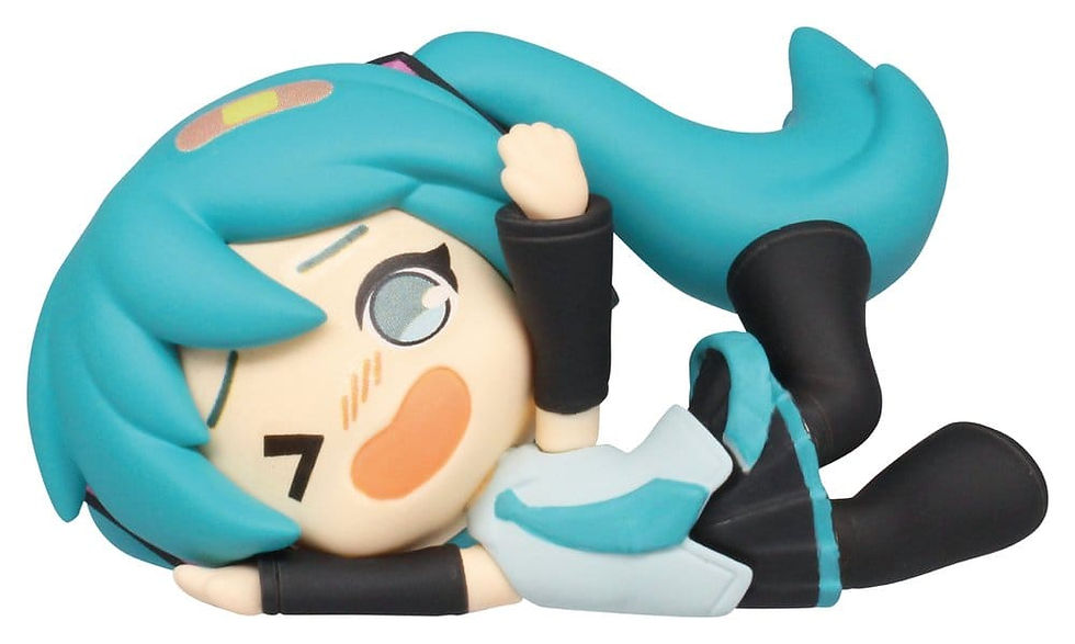 Miniatura: Hatsune Miku Twinchees Mini Figures Falling Figures 5 cm Blind Pack