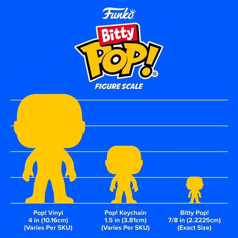 Miniatura: Avengers: Doomsday Bitty POP! 4-Pack Series 2 2,5 cm