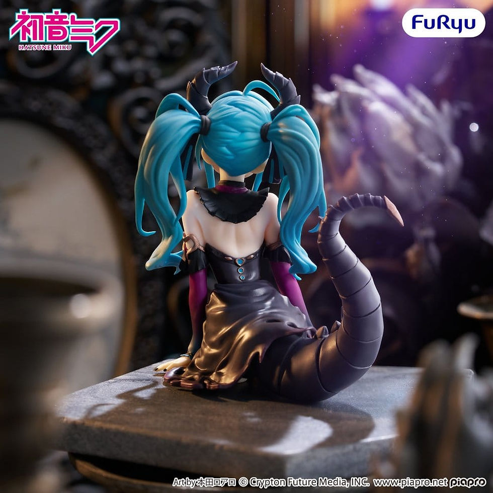 Miniatura: Hatsune Miku Noodle Stopper PVC Figure Hatsune Miku Villain Ver. 16 cm