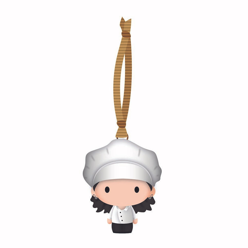 Ornamento De Natal Friends Kawaii Monica