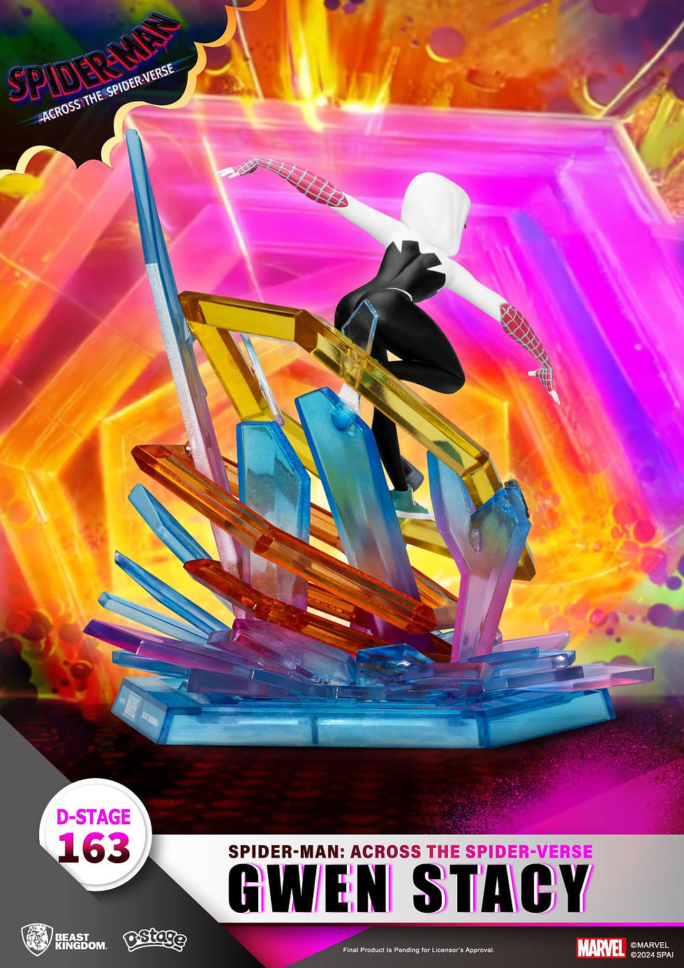 Miniatura: Marvel D-Stage PVC Diorama Spider-Man: Across the Spider-Verse Gwen Stacy 15 cm