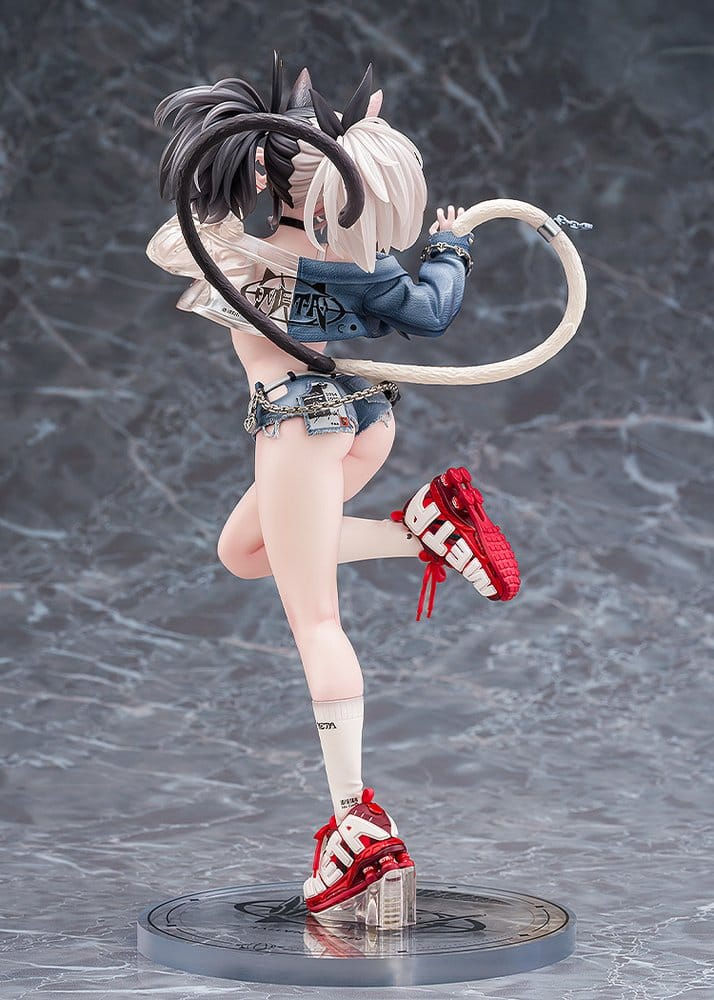 Thumbnail: Original Character Figure Melterna Girl: Metako Illustration by Neko Metal 23 cm