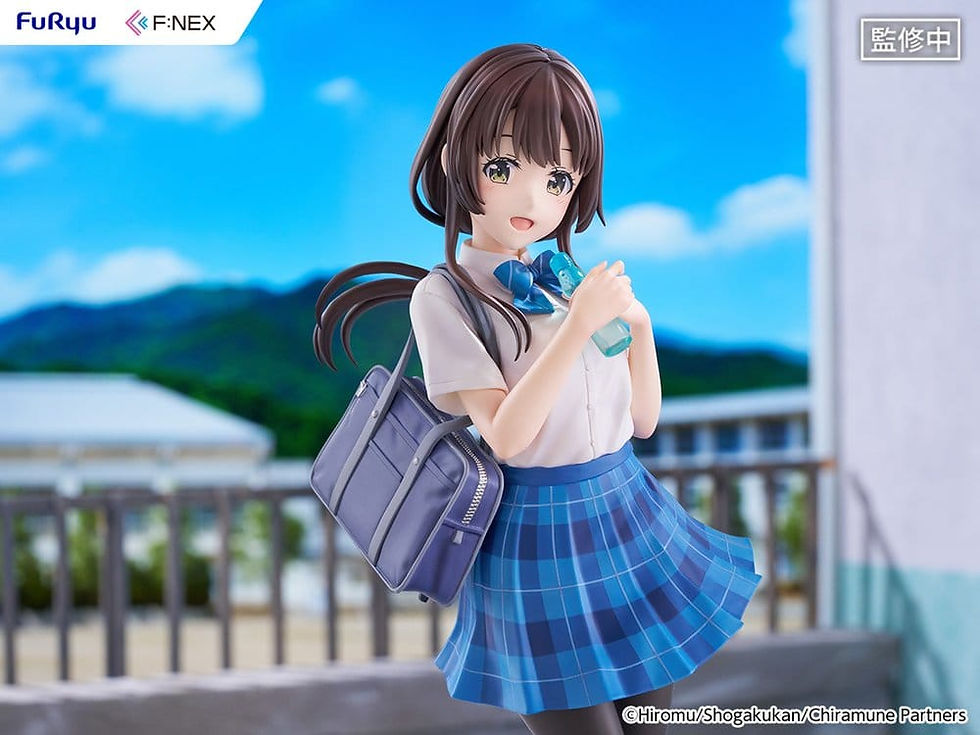 Thumbnail: Chitose Is in the Ramune Bottle F:NEX PVC Figure 1/7 Yua Uchida 23 cm