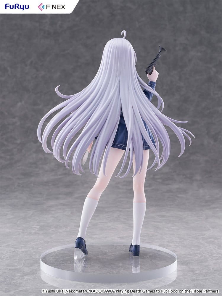 Miniatura: Playing Death Games to Put Food on the Table Figure Yuki School Uniform Vr. 24cm