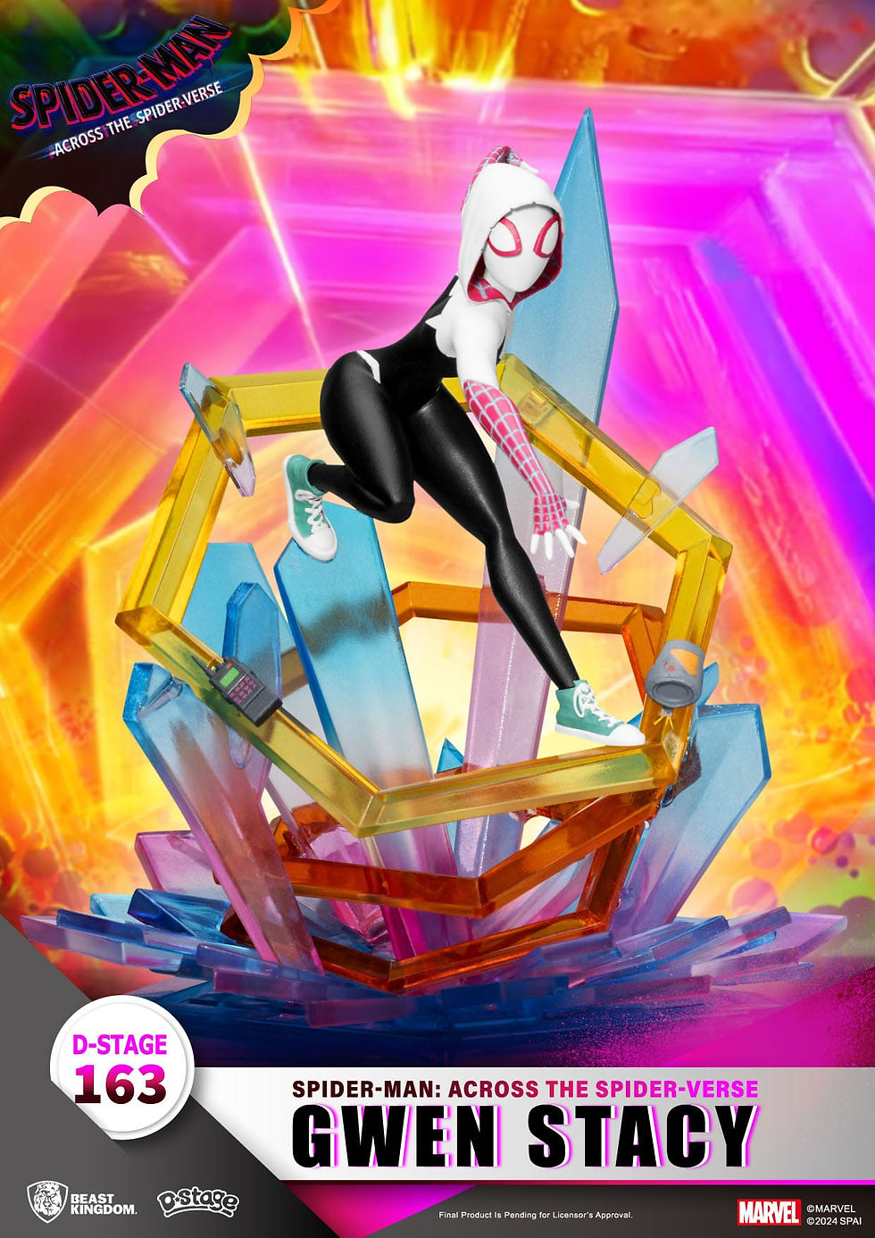 Miniatura: Marvel D-Stage PVC Diorama Spider-Man: Across the Spider-Verse Gwen Stacy 15 cm