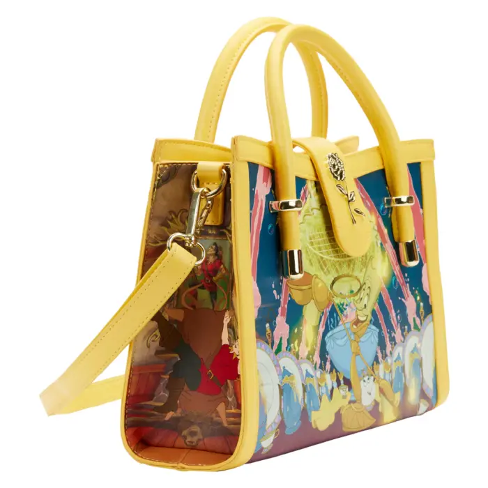 Miniatura: Disney - A Bela e o Monstro "Cena da Princesa" -Cross Bodybag LoungeFly