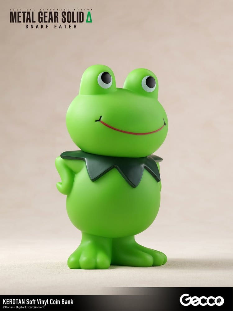 Miniatura: Metal Gear Solid ?: Snake Eater Soft Vinyl Bank Kerotan 21 cm