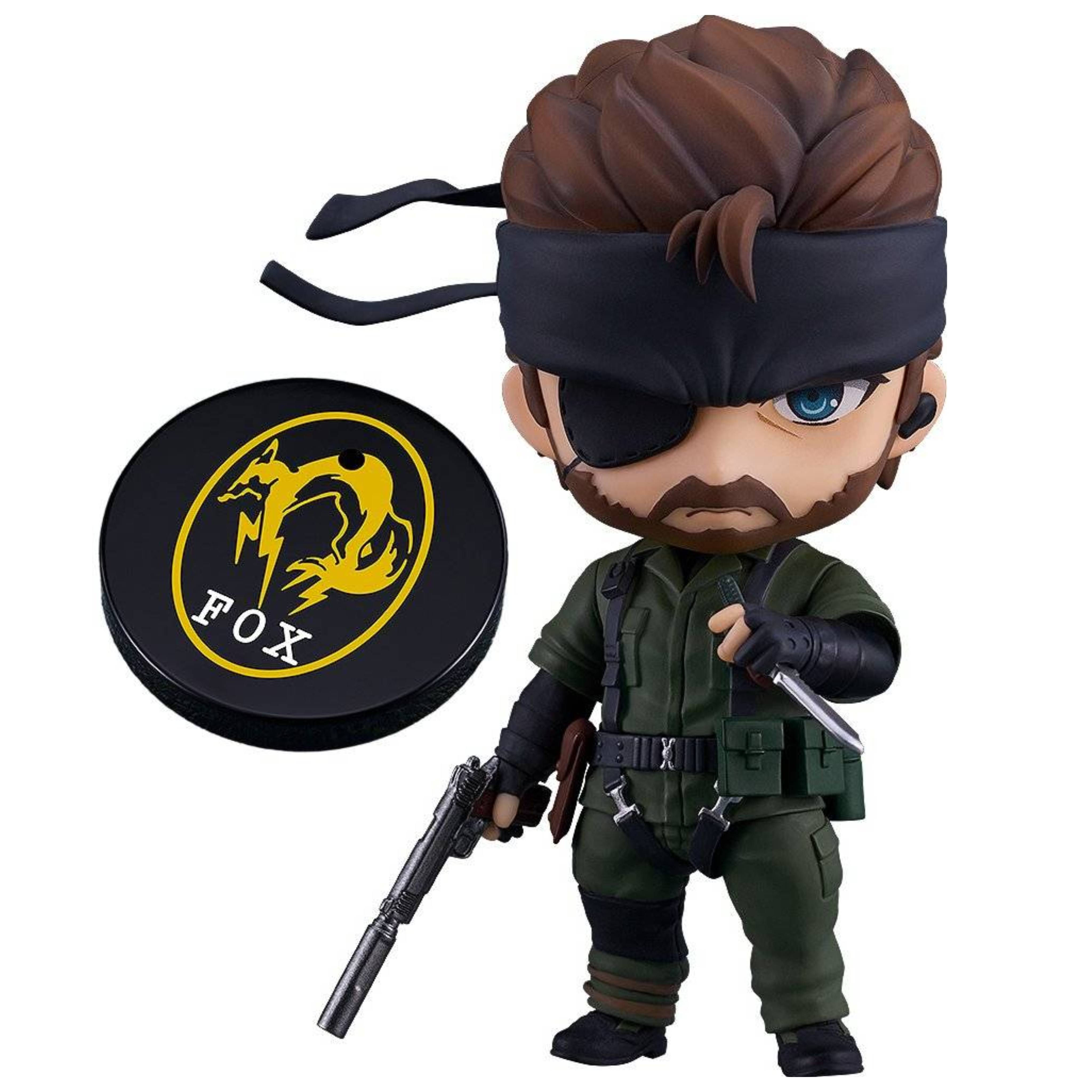 Metal Gear Solid Snake Eater Nendoroid Action Figure Naked Snake 10 cm + Bónus