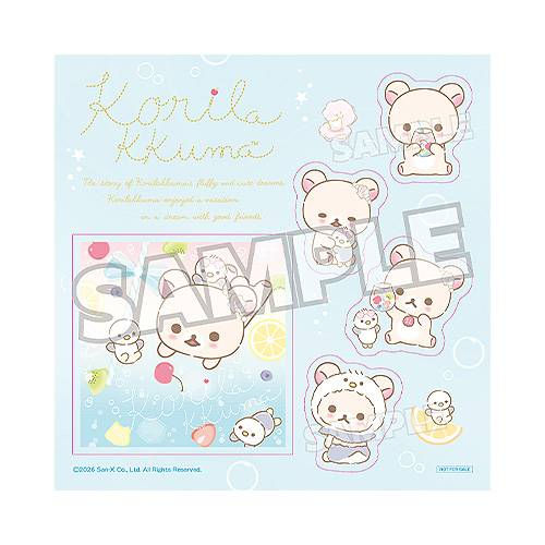 Miniatura: Rilakkuma Nendoroid Action Figure Korilakkuma 7 cm + Bónus