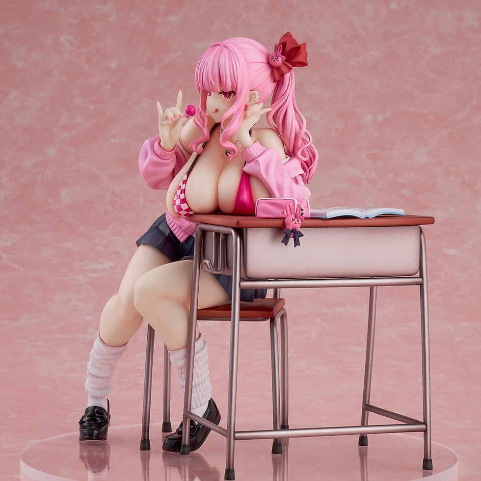 Miniatura: Original Character PVC Statue Momozono Ririna Illustrated by Kirume 19 cm