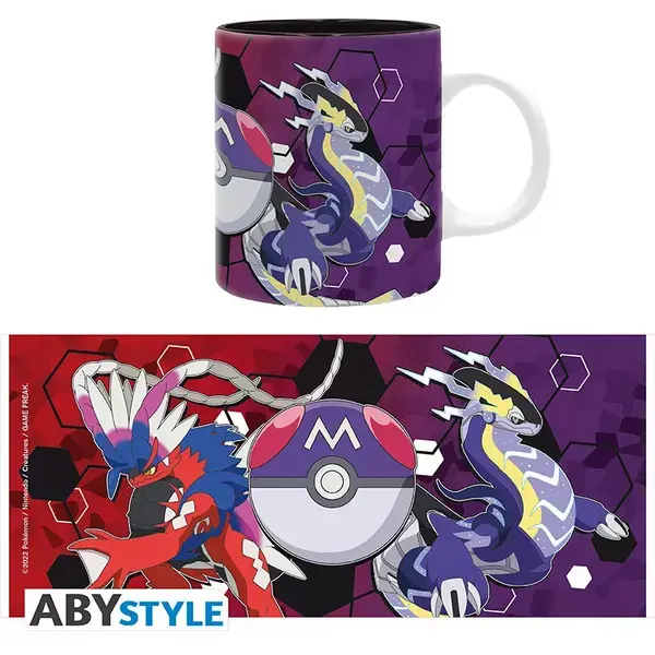 Pokemon Caneca Koraidon and Miraidon 320ml