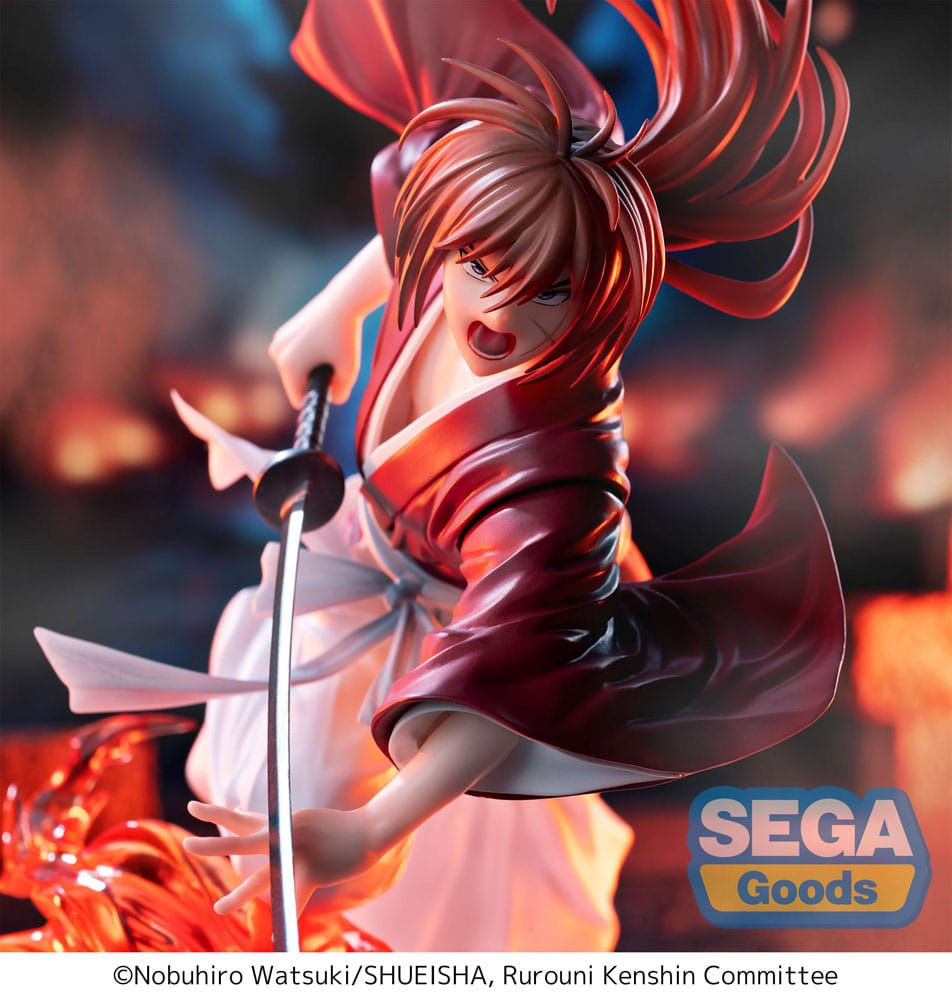 Miniatura: Rurouni Kenshin Luminasta PVC Statue "Rurouni Kenshin" "Kenshin Himura" 15 cm