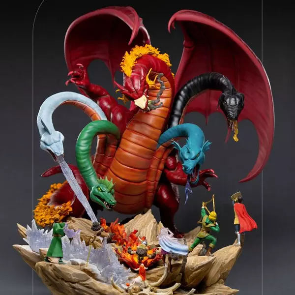 Miniatura: Tiamat Battle Statue Dungeons & Dragons Demi Art Scale