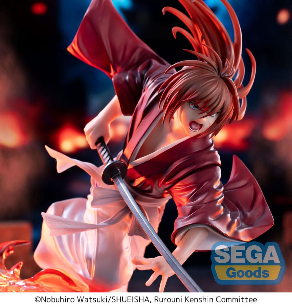 Miniatura: Rurouni Kenshin Luminasta PVC Statue "Rurouni Kenshin" "Kenshin Himura" 15 cm