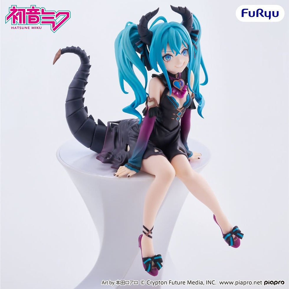 Miniatura: Hatsune Miku Noodle Stopper PVC Figure Hatsune Miku Villain Ver. 16 cm