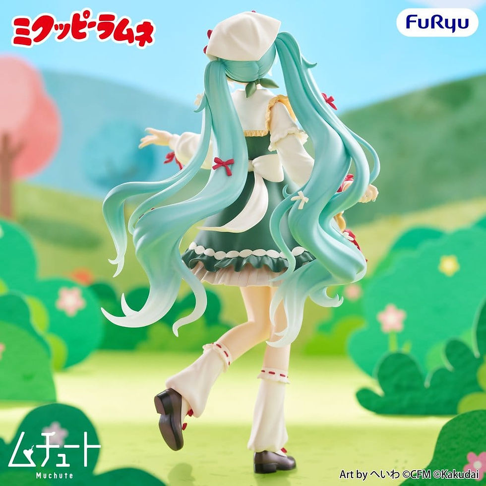 Miniatura: Mikuppy Ramune Muchute PVC Figure Mikuppy Ramune Ver. 18 cm