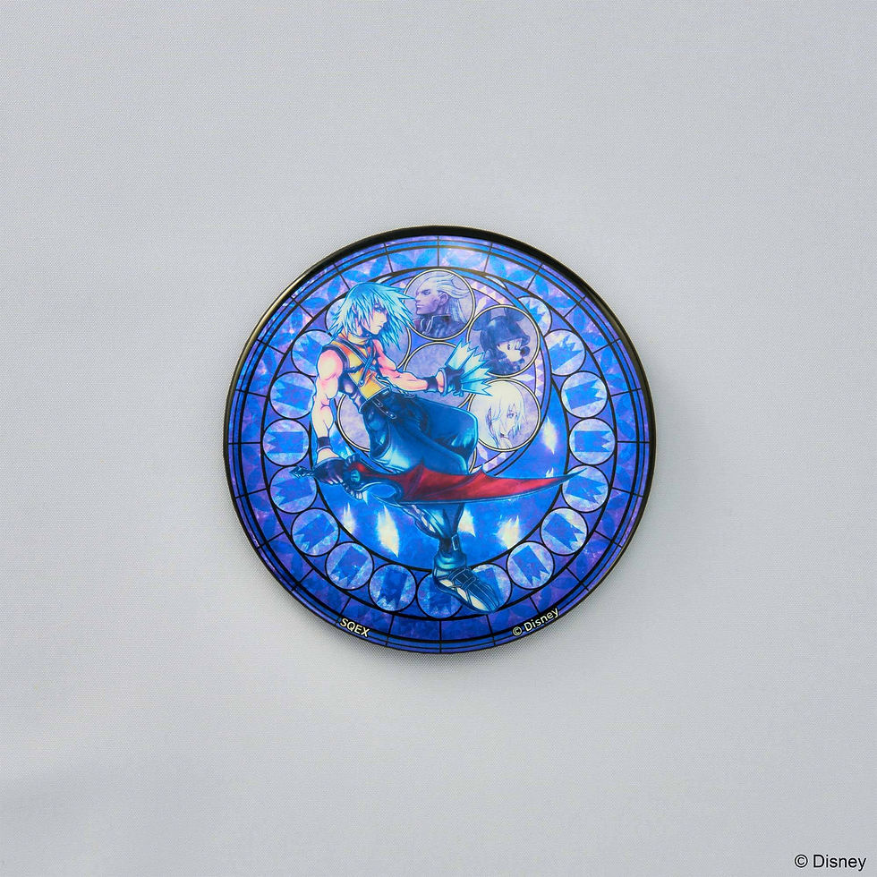 Miniatura: Kingdom Hearts: Holographic Badge Collection (14 Packs Box) (Reissue)