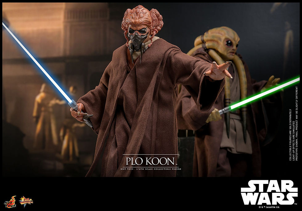 Miniatura: Star Wars Movie Masterpiece Action Figure 1/6 Plo Koon 31 cm
