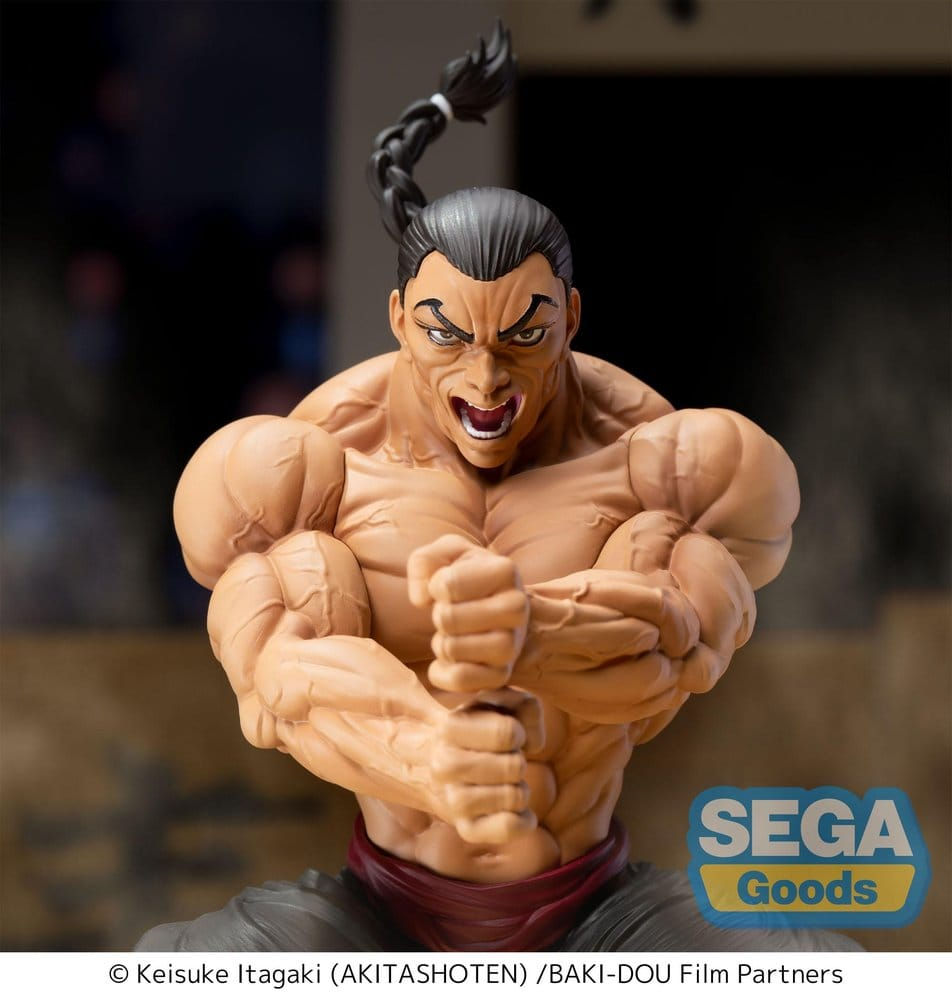 Miniatura: Baki-Dou Luminasta PVC Figure Kaioh Retsu 15 cm
