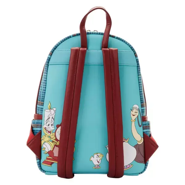 Miniatura: Disney Loungefly Mochila Bela e o Monstro Bookcase
