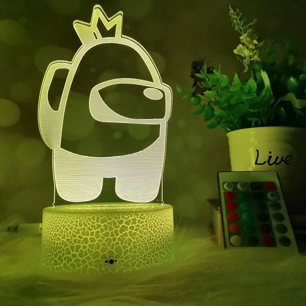 Miniatura: Among Us - Luzes 3D Recorte