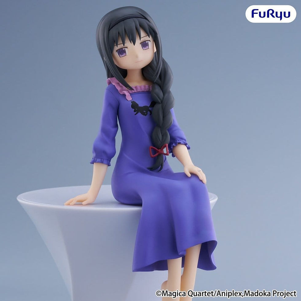 Miniatura: Puella Magi Madoka Magica PVC Figure Noodle Stopper -Homura Akemi- 15 cm