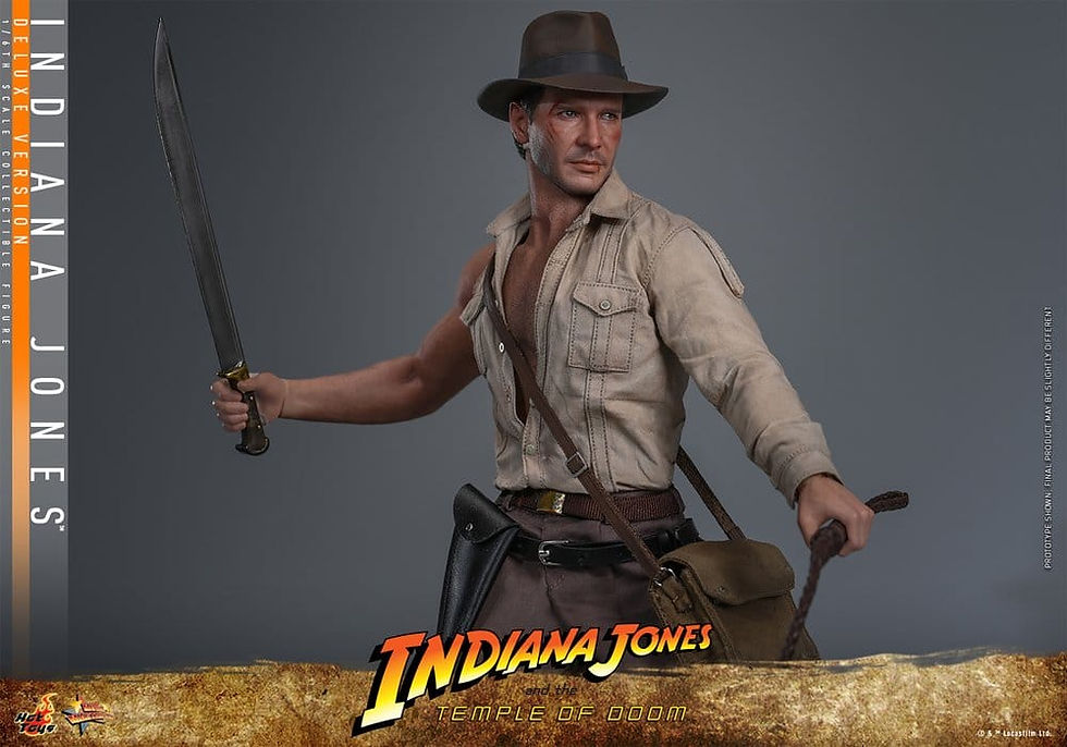 Miniatura: Indiana Jones Movie Masterpiece Action Figure 1/6 Indiana Jones(DX Version) 30cm