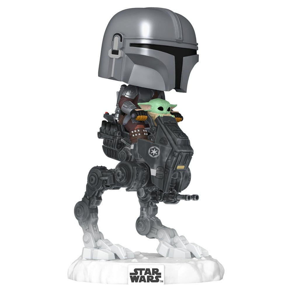 Star Wars Mandalorian POP! Rides Deluxe Vinyl Bobblehead