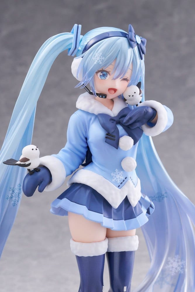 Thumbnail: Hatsune Miku AMP+ PVC Figure Snow Miku All Stars 2012 Ver. 25 cm