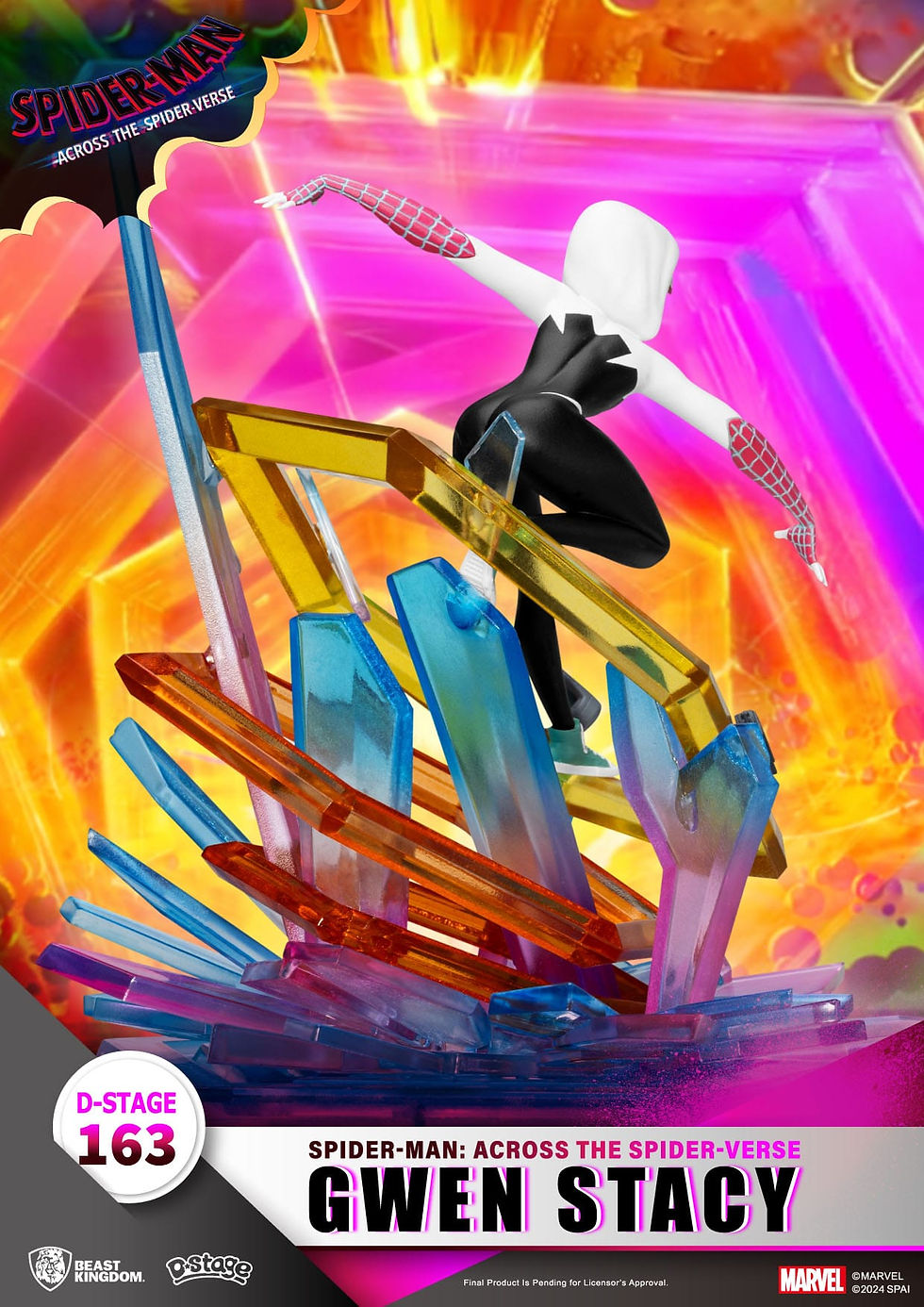 Miniatura: Marvel D-Stage PVC Diorama Spider-Man: Across the Spider-Verse Gwen Stacy 15 cm
