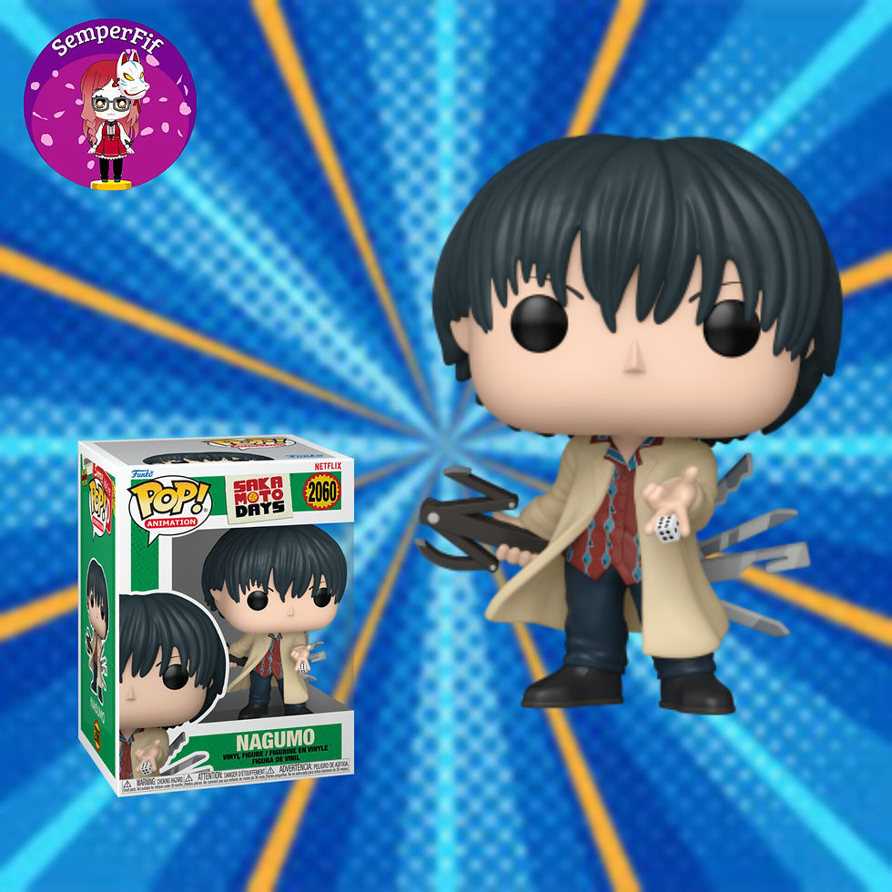 Sakamoto Days POP! Animation Figure Nagumo 9 cm