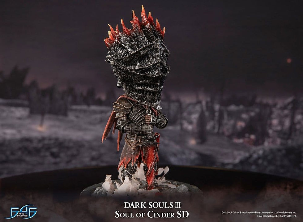 Miniatura: Dark Souls III Resin Statue Soul of Cinder SD 22 cm
