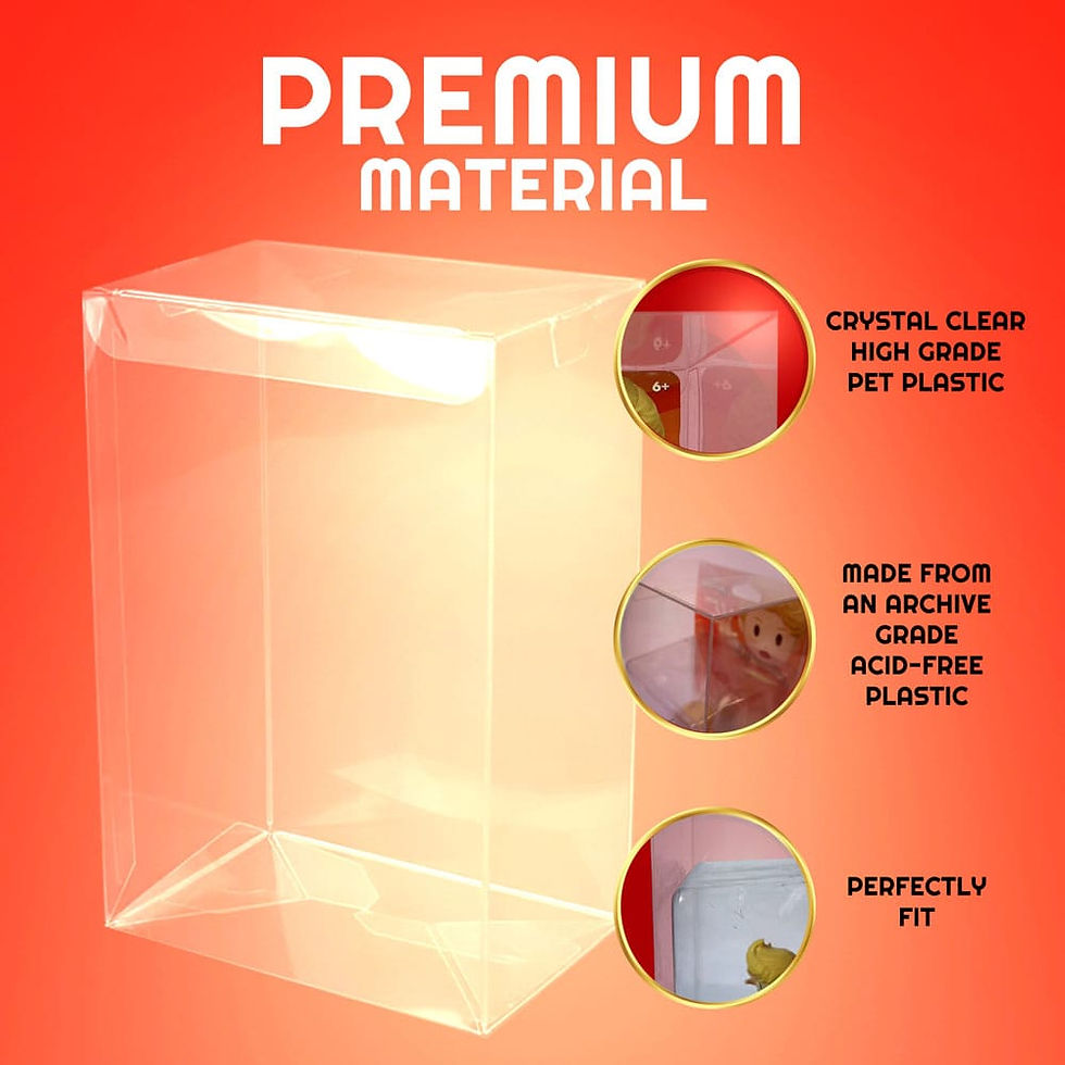 Miniatura: PET Protectors 10-Pack for Amiibo Figures