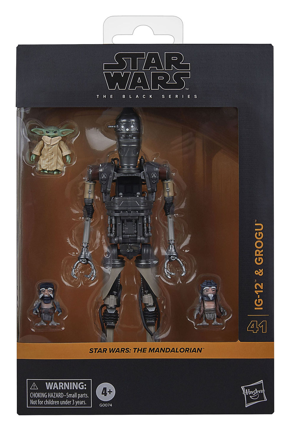 Miniatura: Star Wars: The Mandalorian Black Series Action Figure 2-Pack IG-12 & Grogu 15 cm