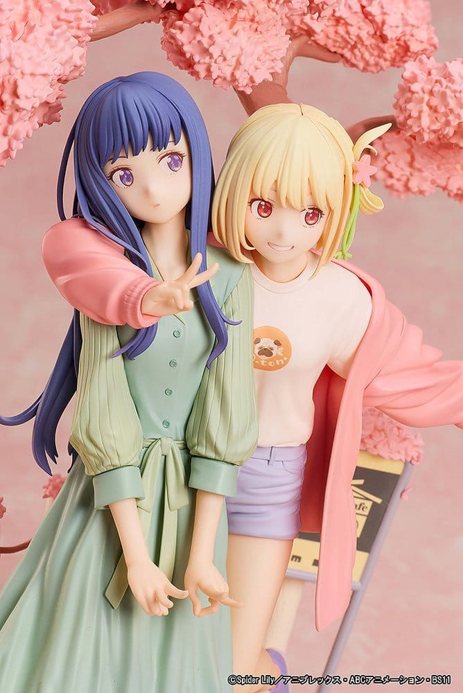 Miniatura: Lycoris Recoil PVC Figures 2-Pack Chisato Nishikigi & Takina Inoue Spring Ver. 