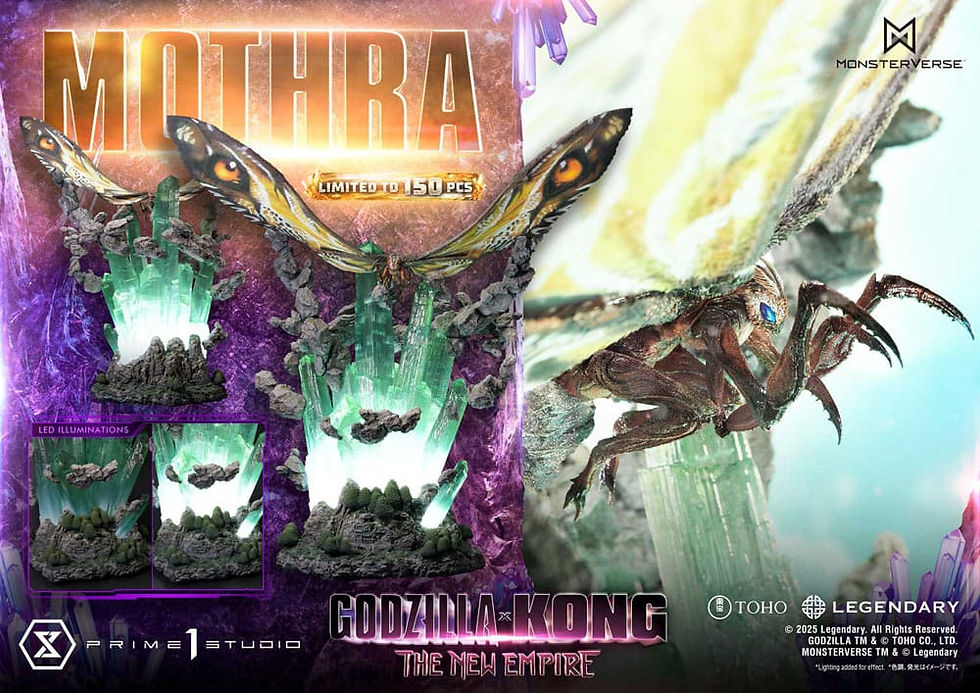 Miniatura: Godzilla x Kong: The New Empire Ultimate Diorama Masterline Series Statue Mothra