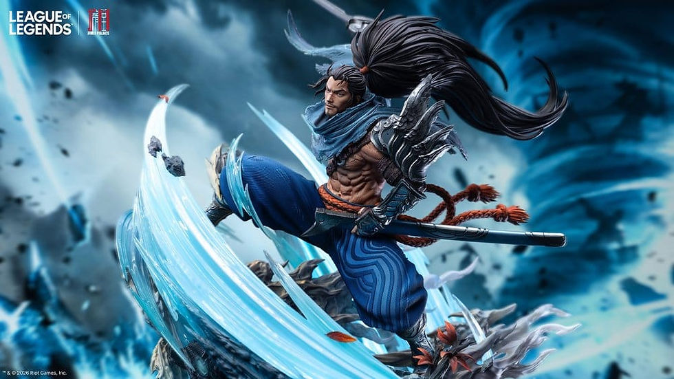 Miniatura: League of Legends Statue The Unforgiven Yasuo 52 cm
