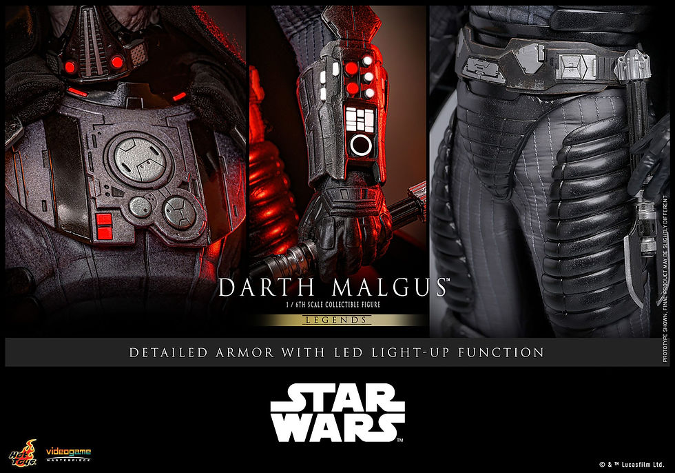 Miniatura: Star Wars Legends Videogame Masterpiece Action Figure 1/6 Darth Malgus 34 cm