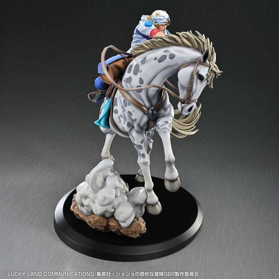 Miniatura: JoJo's Bizarre Adv Steel Ball Run Chozo Art Figure Johnny Joestar & Slow Dancer