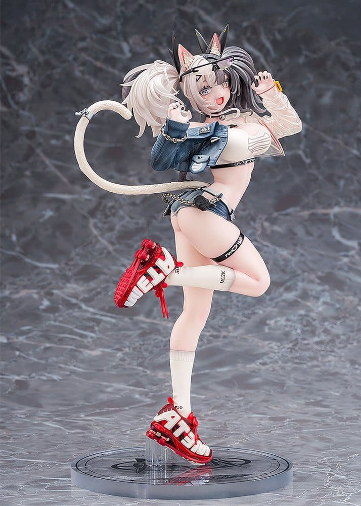 Thumbnail: Original Character Figure Melterna Girl: Metako Illustration by Neko Metal 23 cm