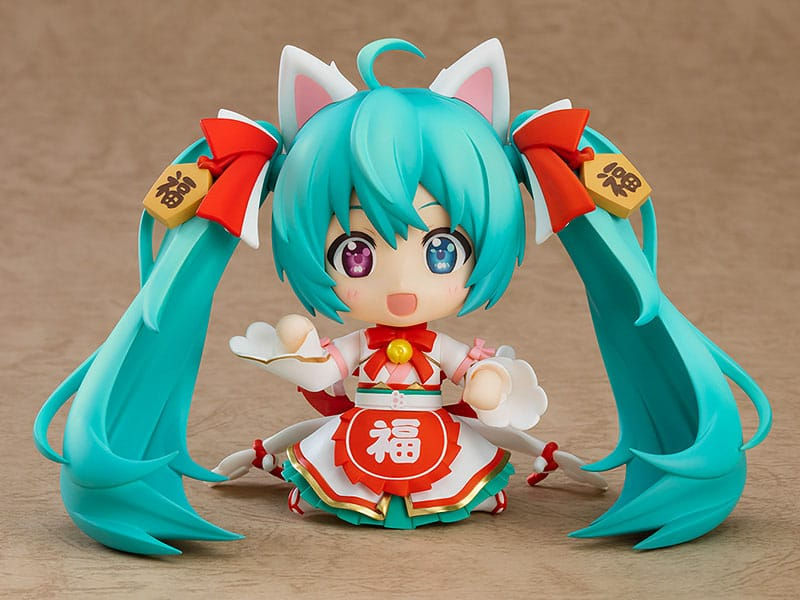Thumbnail: Hatsune Miku - Nendoroid Maneki Miku Ver. (Limited + Bonus) (Reissue)
